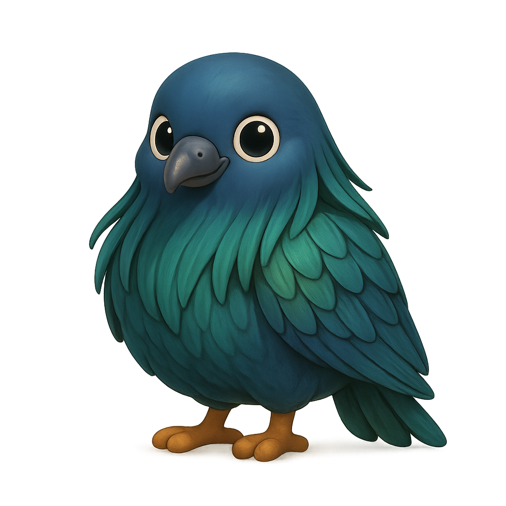 푸른비둘기 (Nicobar Pigeon)